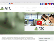 Tablet Screenshot of androidatc.com